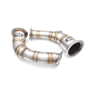 RM Motors Downpipe AUDI RS4 B9, RS5 B9 Catalyst - without