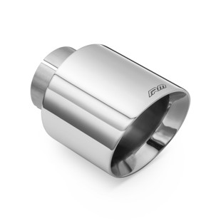 RM Motors RM Motors polished stainless steel tip KSCP/DS Inlet diameter - 76 mm, Tip diameter - 89 mm, Including the clamp - No
