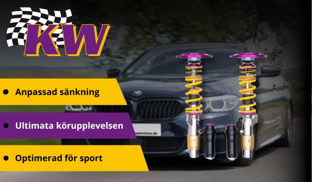 KW V3 Clubsport Coilovers till BMW 3-Serie E46