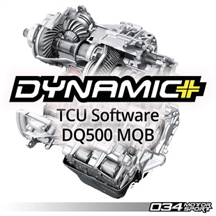 034 Motorsport Dynamic+ DSG Uppgradering av Programvara för Audi 8V.5 RS3 och 8S TTRS DQ500 Växellåda