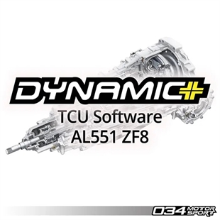 034 Motorsport Dynamic+ TCU Software Upgrade för AL551 ZF8 Transmission, B8/B8.5 Q5/SQ5, C7/C7.5 A6/A7 3.0TFSI