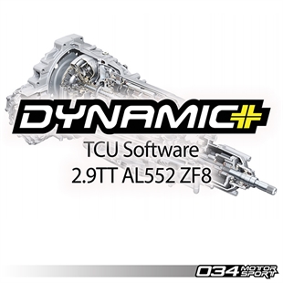 034 Motorsport Dynamic+ TCU Software Upgrade for AL552 ZF8 Transmission, B9/B9.5 RS4/RS5 - ZF8 AL552, Stage 2 (B9/B9.5 2.9TT)