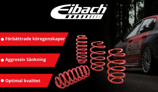 Eibach Sportline Sänkningssäts till Audi A3 Type 8L