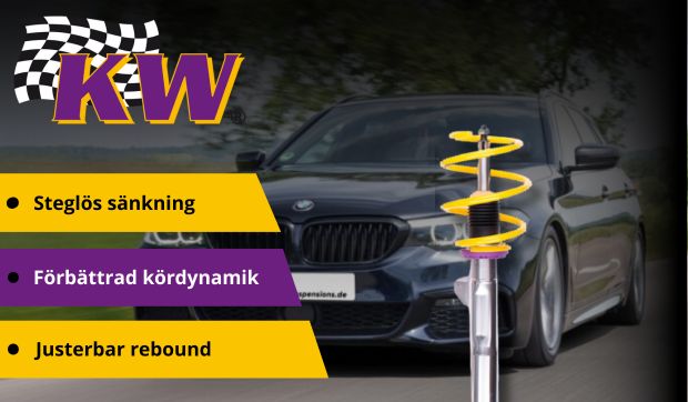 KW V2 Comfort Coilovers till BMW X1