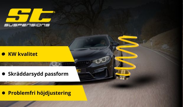 ST Justerbara Sänkningssäts till Audi RS3